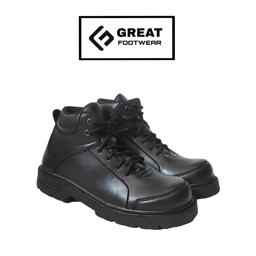 Sepatu Safety Boots Wanita Sepatu Kerja Wanita Ujung Besi Termurah Asli Great Footwear