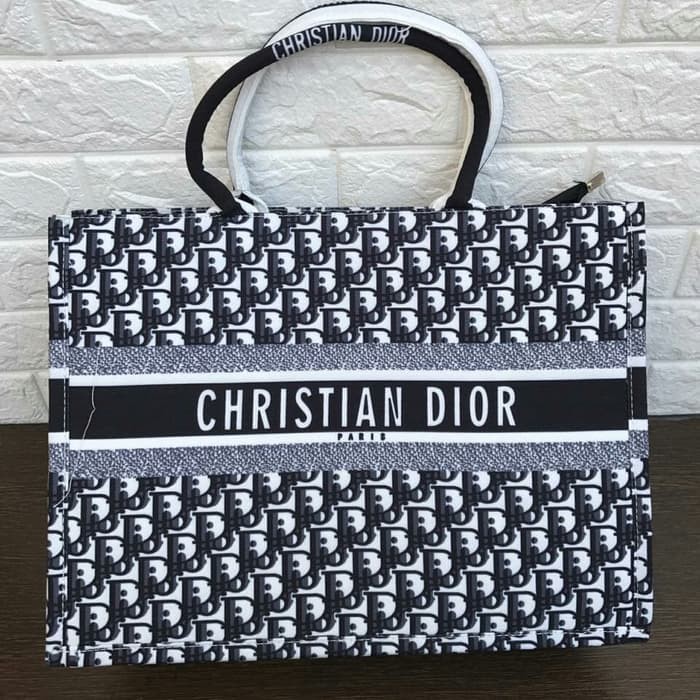 christian dior monogram tote