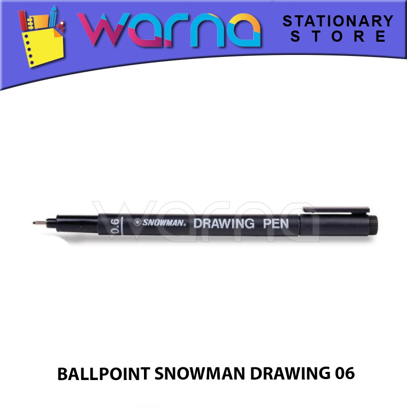 

PEN PULPEN BOLPEN BALLPOINT SNOWMAN DRAWING PEN 06