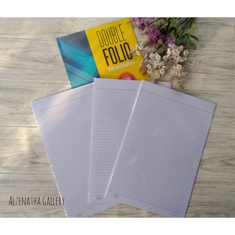 

Double Folio Bergaris "SIDU" (Isi 10 Lembar)