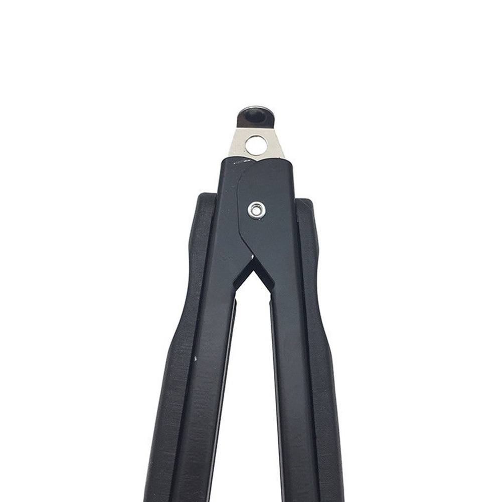 Klip Penjepit Makanan Multifungsi Bahan Stainless Steel Warna Hitam Untuk Bbq