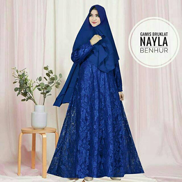 GAMIS BRUKAT NAYLA SYARI PREMIUM