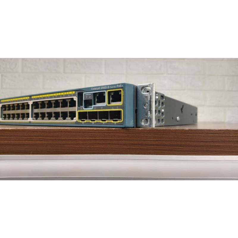 Switch Cisco Catalyst  2960S-48LPS-L 48-Ports Gigabit Second Berkualitas