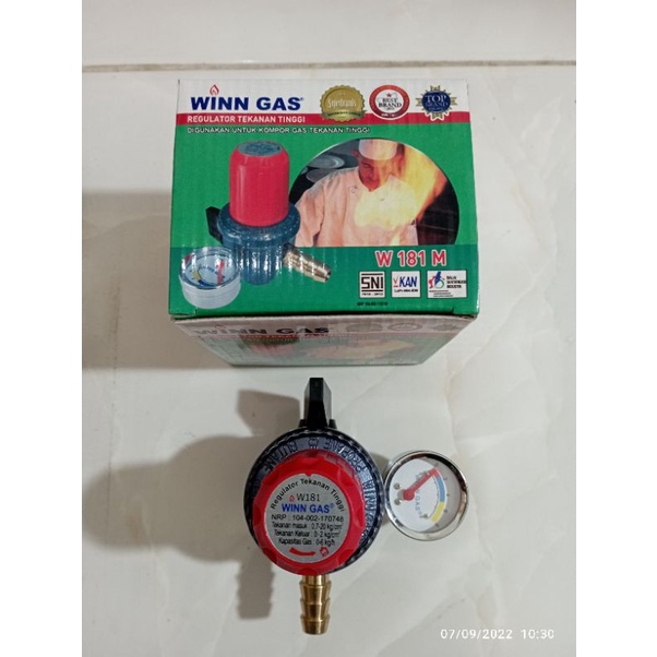 regulator+jarum utk kompor joss WINN GAS W 181 M