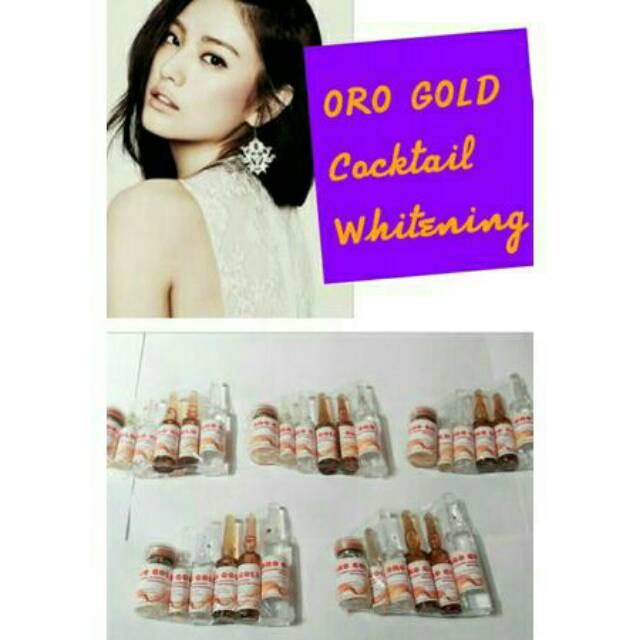 Suntik v.c pemutih ori /resep dokter ori