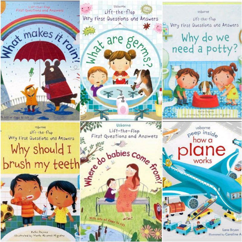 Usborne lift-the-flap first QnA