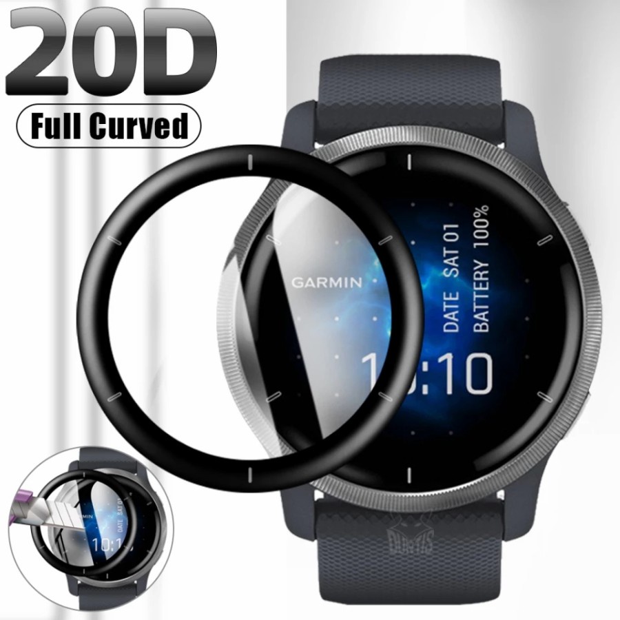 ANTI GORES GARMIN WATCH VENU 2 / VENU 2S - PMMA SCREEN PROTECTION - PELINDUNG LAYAR SMARTWATCH