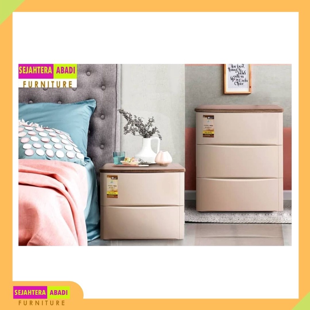 lemari plastik merk olymplast type ODC02-M