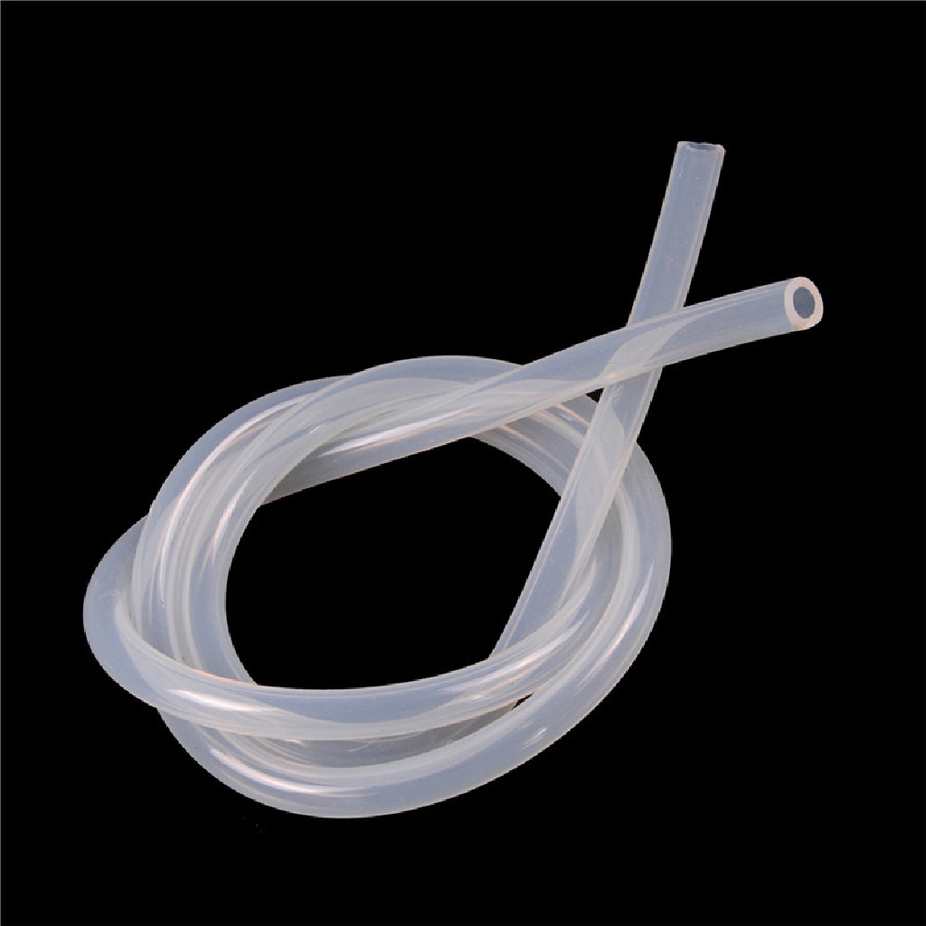 HA 1M Food Grade Clear Translucent Silicone Tube Non-toxic Beer Milk Soft Rubber ID