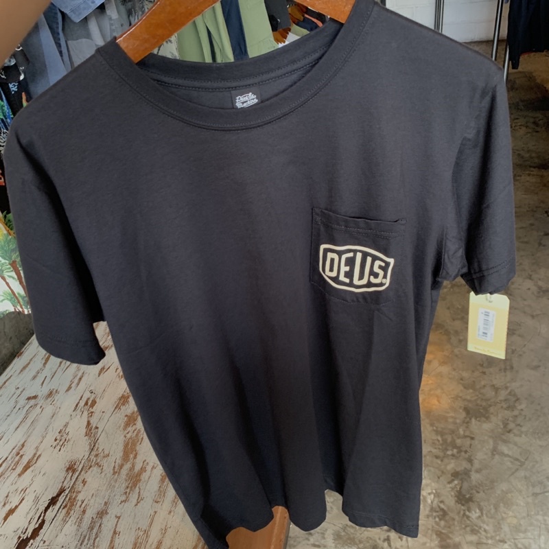 Baju Pria Deus Ex Machina Original Canggu Address Nf Black New