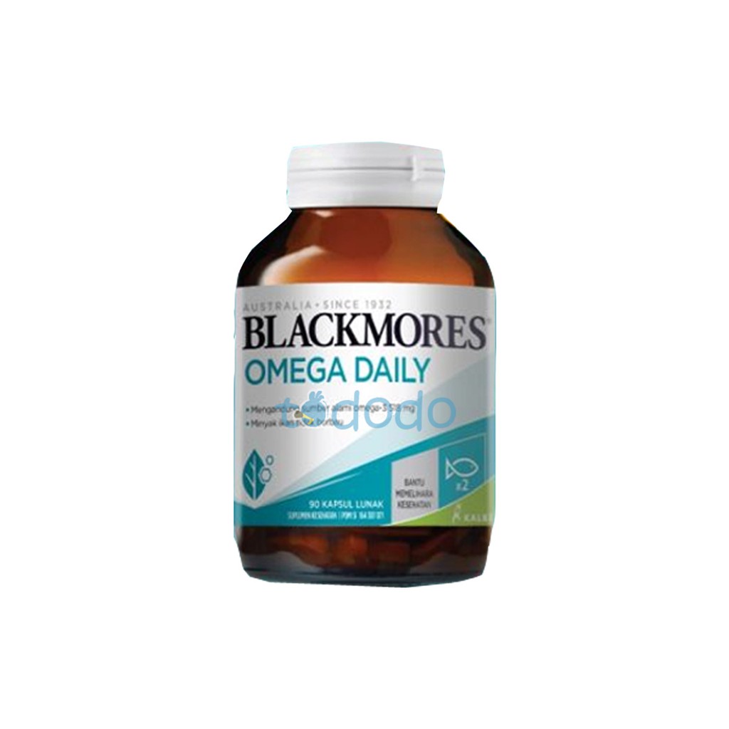 Blackmores Omega Daily 90 Kapsul - Suplemen Minyak Ikan