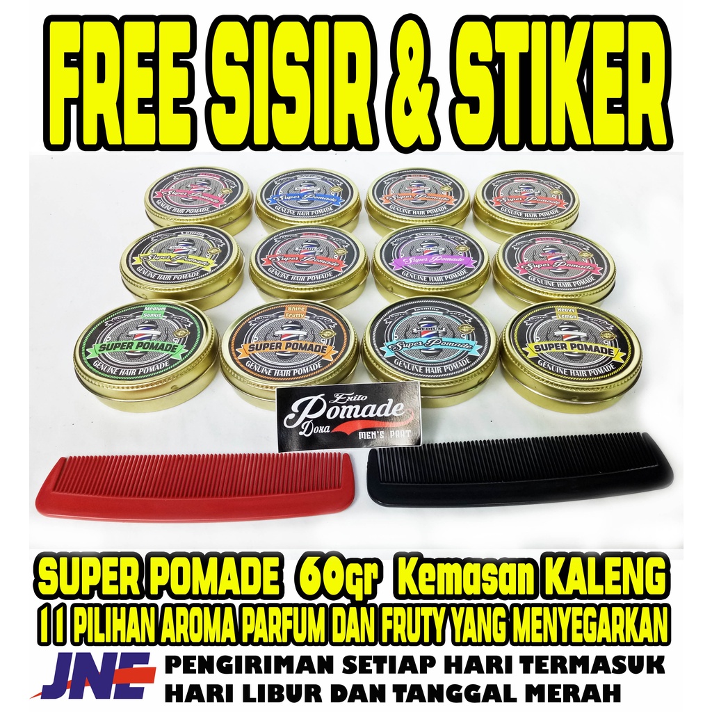 SUPER POMADE OILBASED 60 GRAM  GOLD SERIES