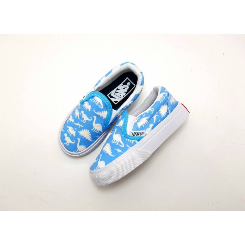 SEPATU ANAK SLIP ON DINO PREMIUM HIGH QUALITY SNEAKERS ANAK LAKI LAKI KADO KIDS