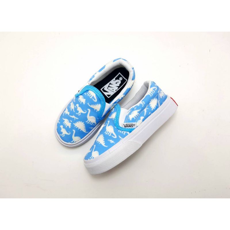 SEPATU ANAK SLIP ON DINO PREMIUM HIGH QUALITY SNEAKERS ANAK LAKI LAKI KADO KIDS