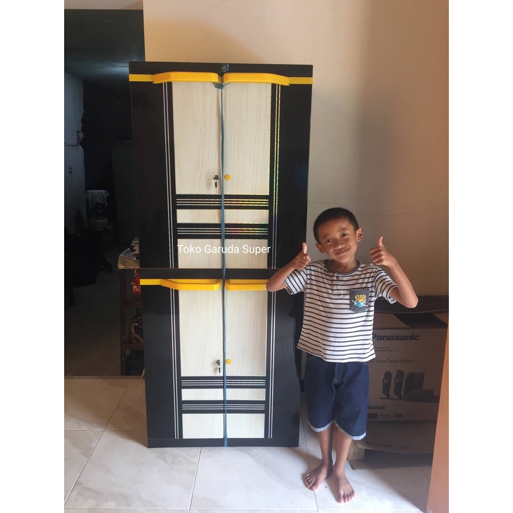 Lemari Plastik Naiba MSC Boston / Jersey Non Kaca