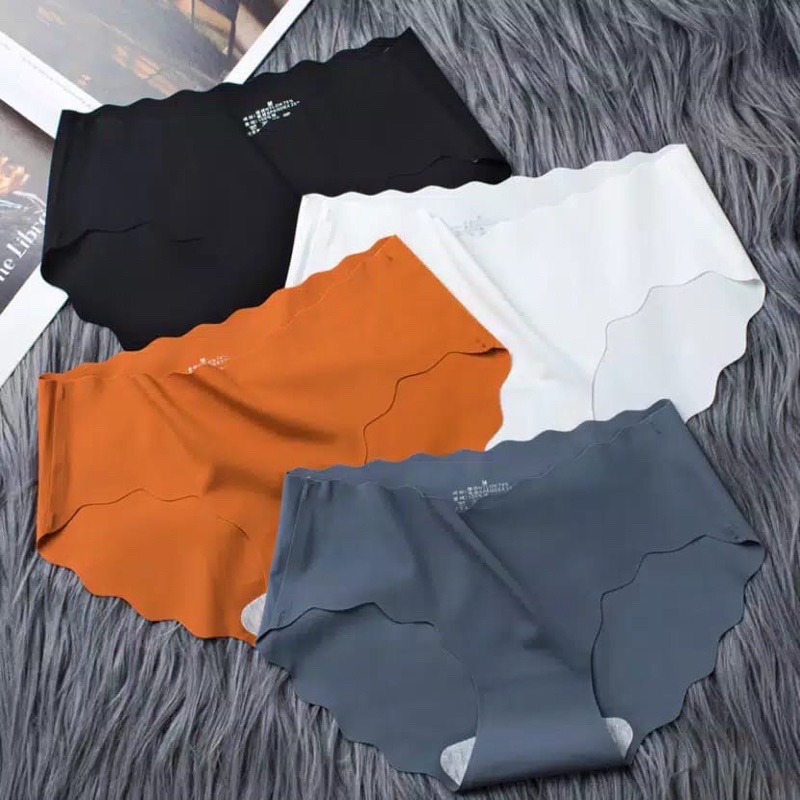 celana dalam wanita premium quality seam less