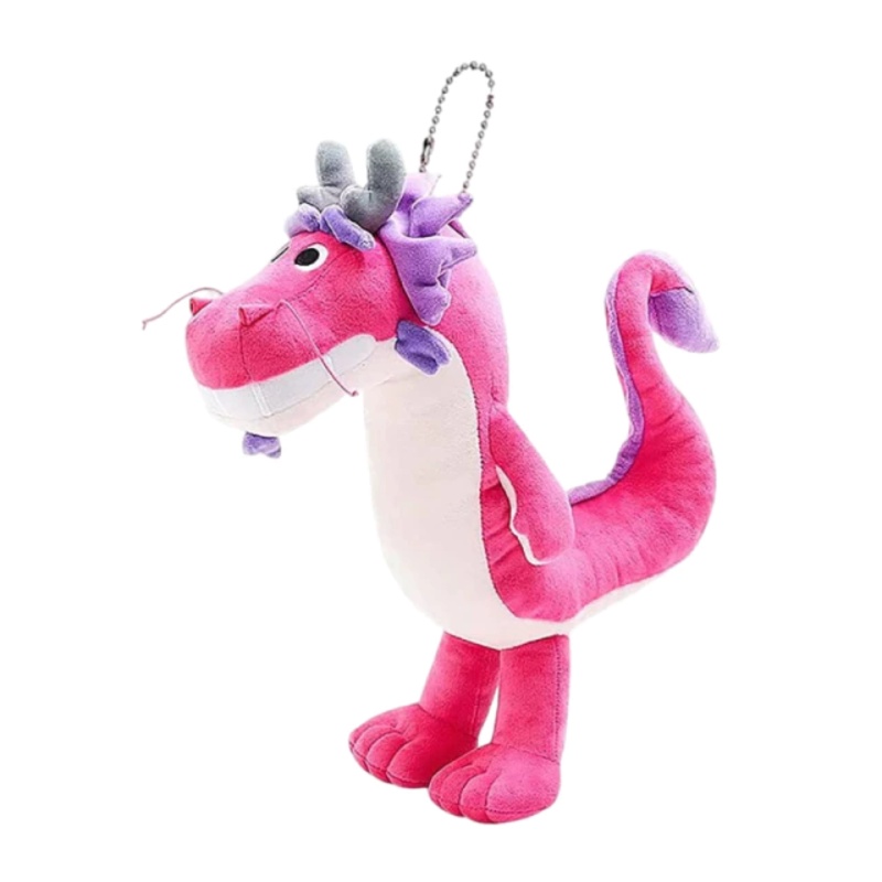 40cm Wishing Dragon Doll Movie Peripheral Cute Pillow Toys Girls Gift Neck Pendant PP Cotton