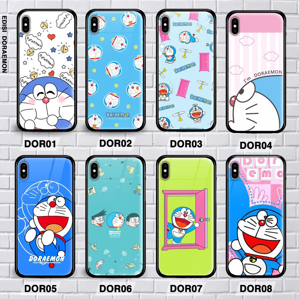 custom case doraemon vivo y20,y20s,y12i,y12s,y30,y30i,y50,x50,x50pro,v20,v20 se casing premium