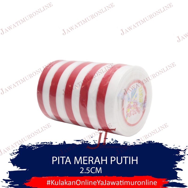 Pita Merah Putih 2,5 cm