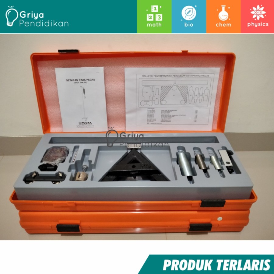 

Kit Percobaan Getaran Pegas - Alat Peraga Fisika
