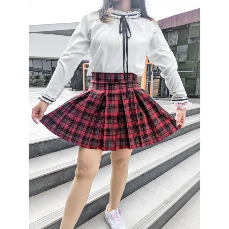 Mini Skirt, Rok Kotak Pendek