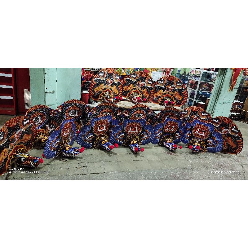 barongan cat brush murah sd smp  produk baru barongan anak barongan asli ganongan devil reog