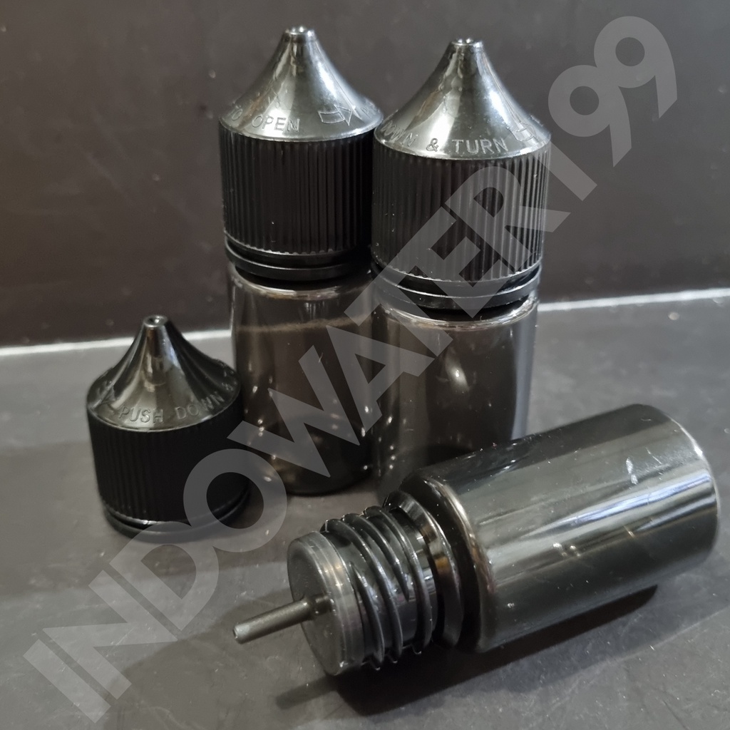 BOTOL CHUBBY 30 ML HITAM