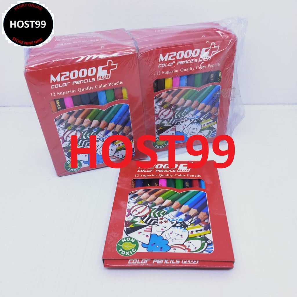 

TERMURAH PENSIL WARNA WARNI PENSIL COLOUR PENCIL BAGUS TEBAL M2000