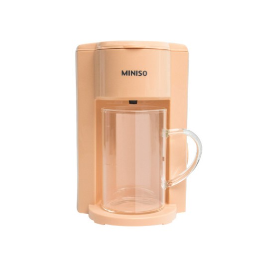MINISO Coffee Maker Single Cup 300 - 350w VDE Plug Mesin Kopi Pembuat Pengracik Kopi - BEIGE