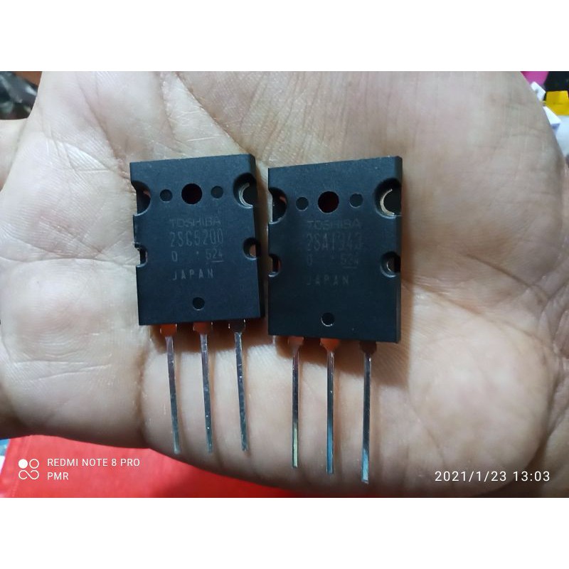 Transistor Tosiba 5200 1943 seri 524 tosiba 5200-1943 loot 524