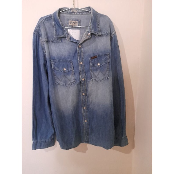 kemeja wrangler ori (second)