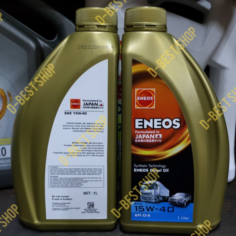 Oli MOBIL diesel ENEOS 15/40 - 1 liter