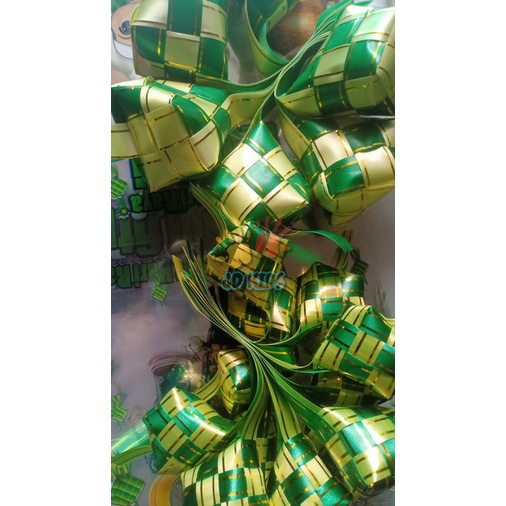 

Ketupat Pita Hiasan Parcel Lebaran Hampers