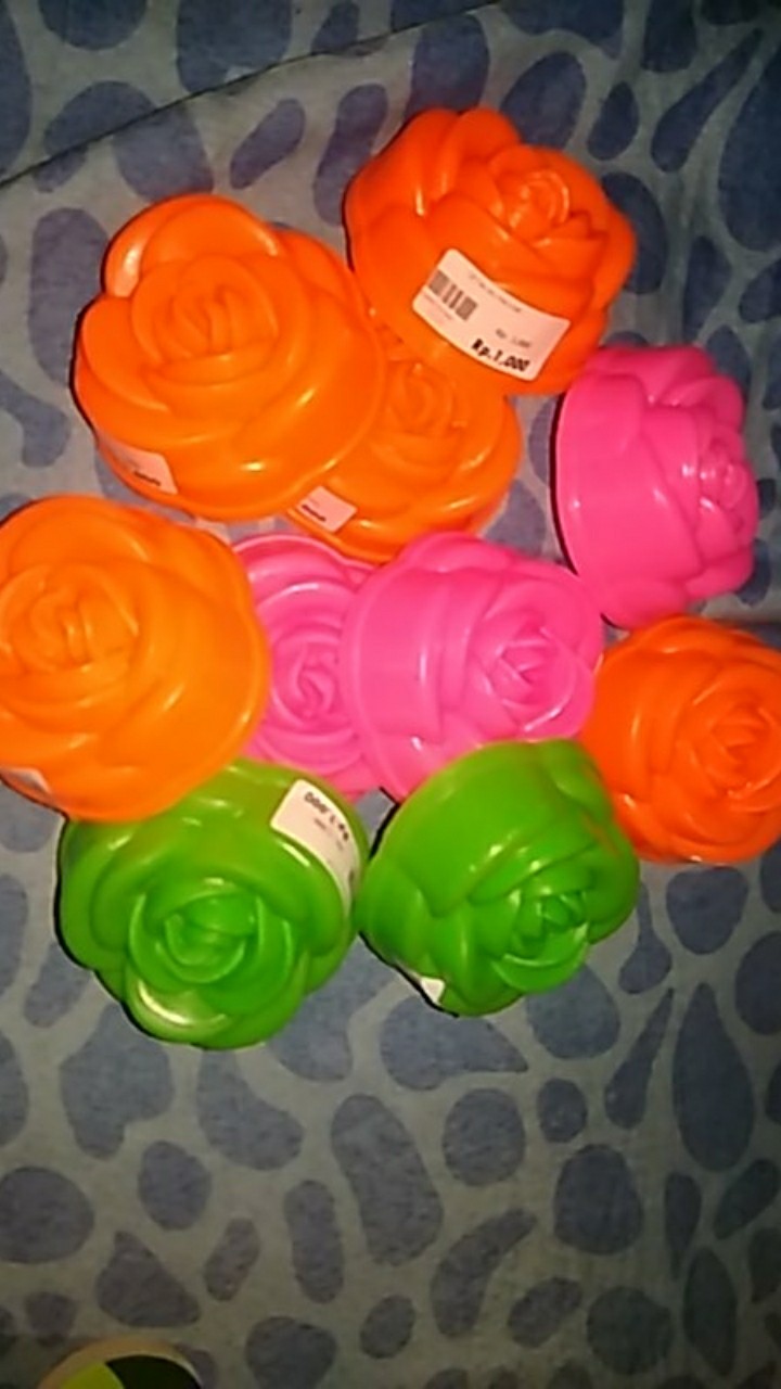 Cetakan Mawar/cetakan Es/ Puding/kue/cokelat Diameter 5cm