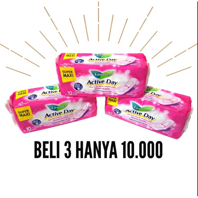 Pembalut / Softex Laurier isi 10pcs