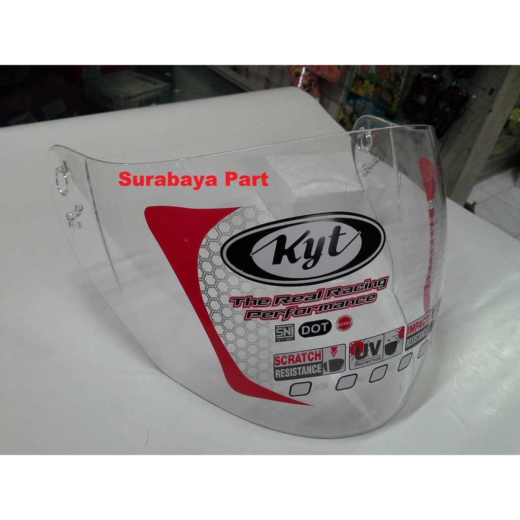 Kaca helm KYT Galaxy / Kaca helm KYT Djmaru Original