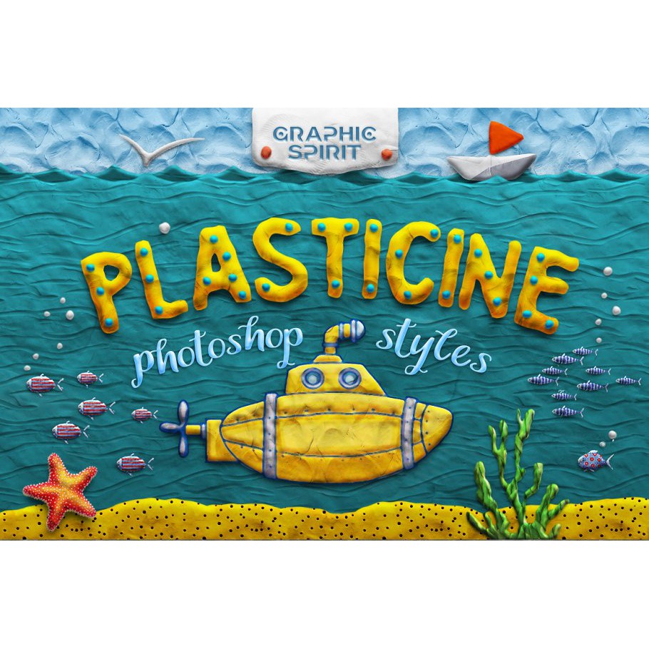 PLASTICINE Photoshop Toolkit