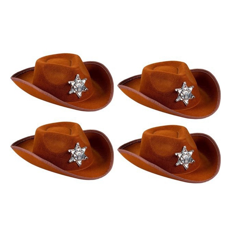 Topi Cowboy Gaya Barat Untuk Wanita