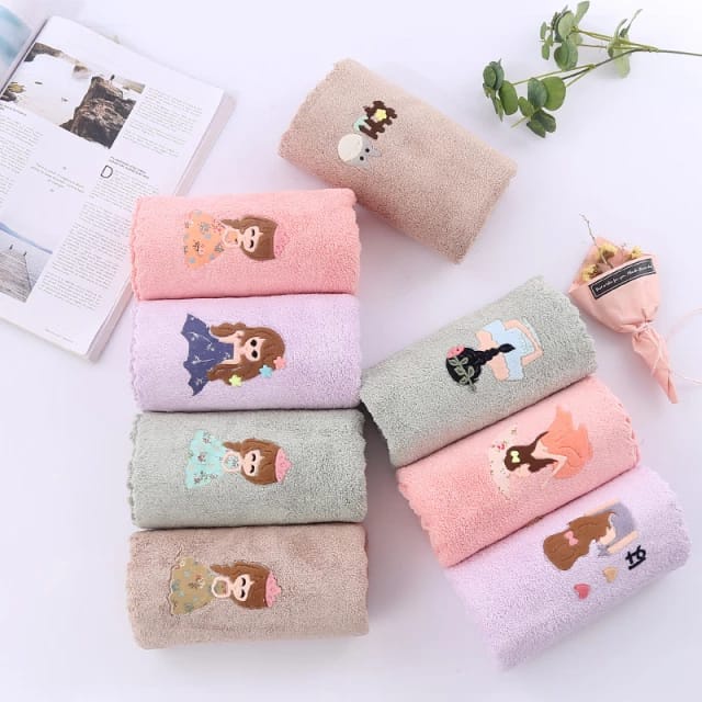 handuk mandi micro bulu handuk muka handuk anak handuk dewasa MB 35x75 &amp; 70X140