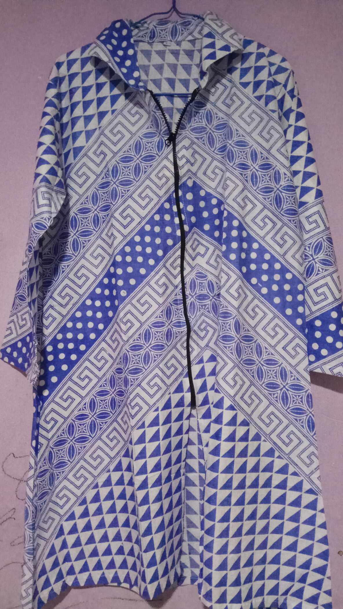 Tunik Batik Wanita Kancing Depan Baju Wanita Busui Jumbo