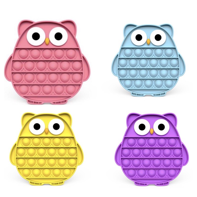 POP IT Fidget Toy mainan untuk penghilang stres pada anak Push bubble toy READY-8