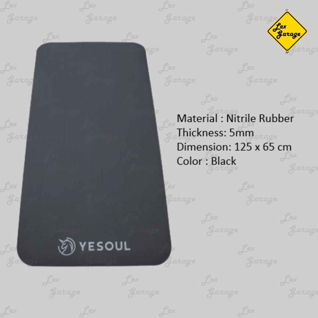 Matras Yoga Mat Anti Slip Yesoul Spinning Bike Mat