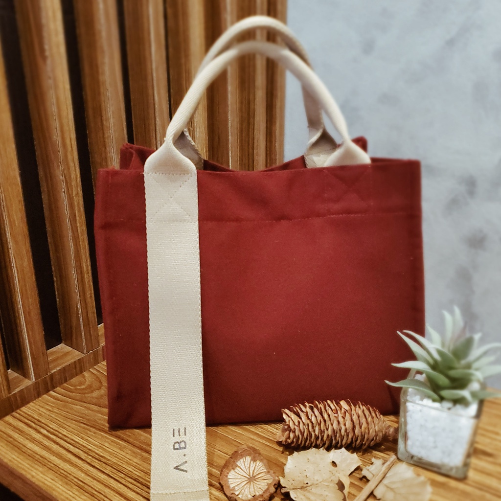 Canvas Bag Custom Nama