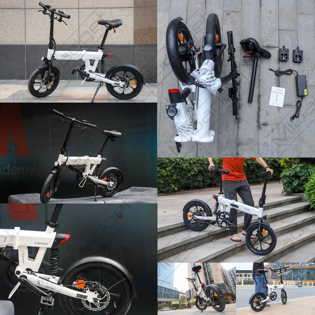 Himo Z16  Sepeda Lipat Elektrik - Folding Electric Himo - - 80Km