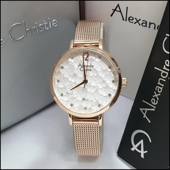 Alexandre Christie Ac 2728 Rosegold. Garansi Resmi 1Tahun