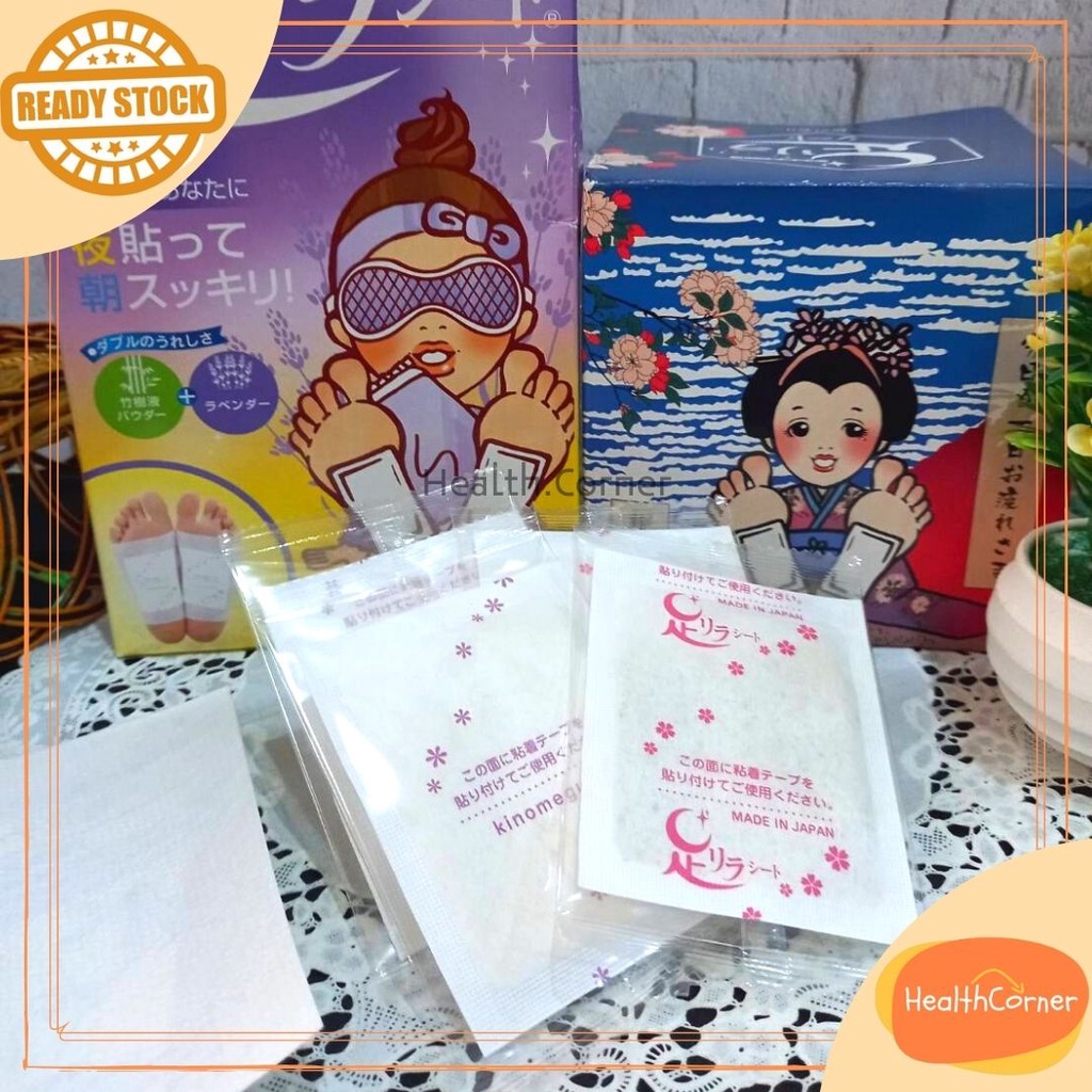 Kinomegumi Detox Foot Patch isi 2 sheet (1 pasang) / KOYO DETOX RACUN