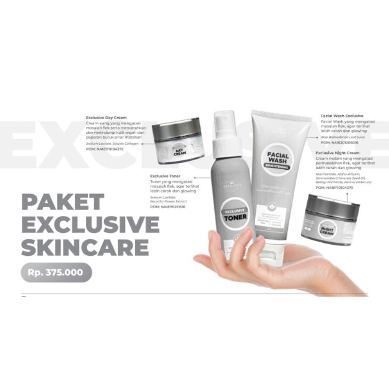 Paket Exclusive Benings Skincare