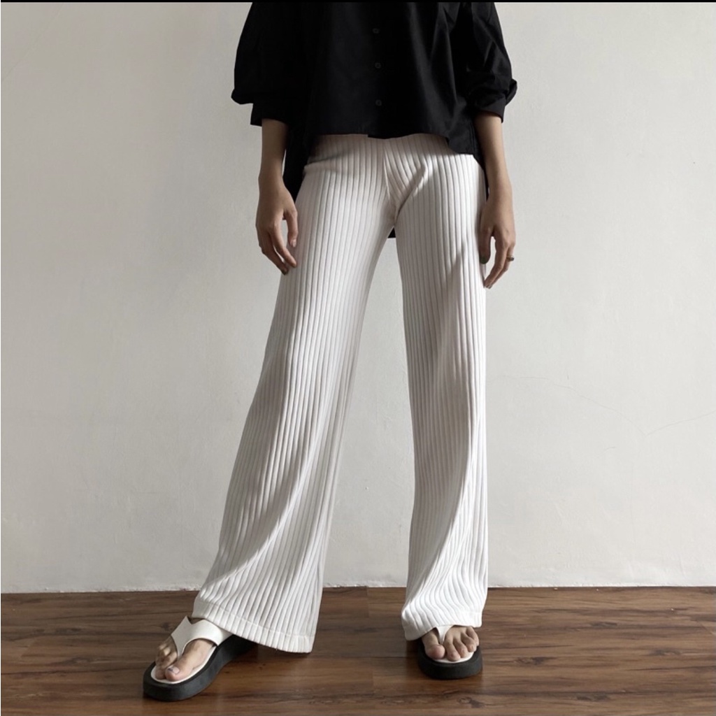 RICHE - CELANA KULOT PREMIUM KNIT /LONG PANTS Berkualitas