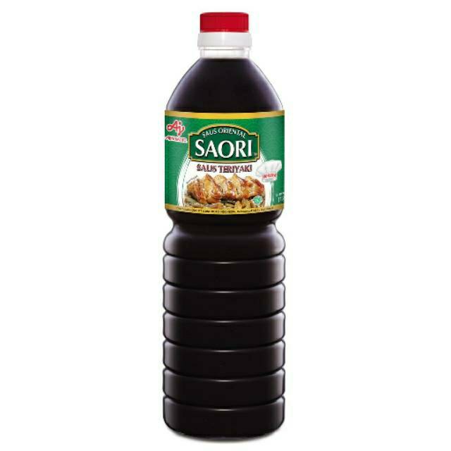

Saori Saus Teriyaki Botol 1 Liter / Saori Saos Teriyaki Botol 1 Liter