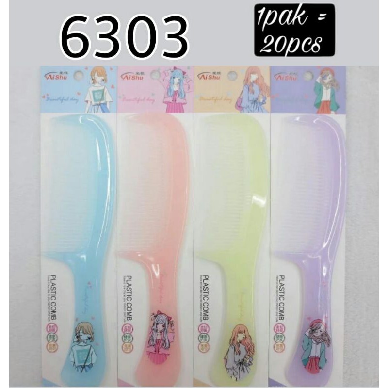 sisir wanita kode 6303